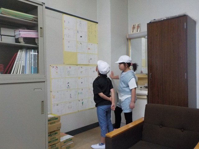 校長室来客児童１