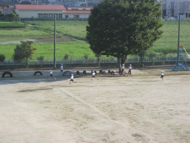 ９月１０日に100m走を何とか測定